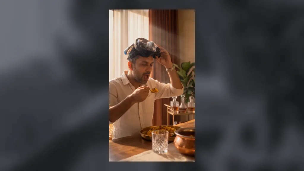 A frame from the AI ad Dive X Marketing made for Handy Crew, a home services company in Dubai